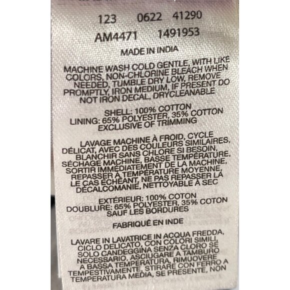 Columbia Mens Washed Out Chino Shorts Size 40 Regular 10" Inseam Blue Cotton - Picture 6 of 6